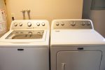 Full-sized washer and dryer